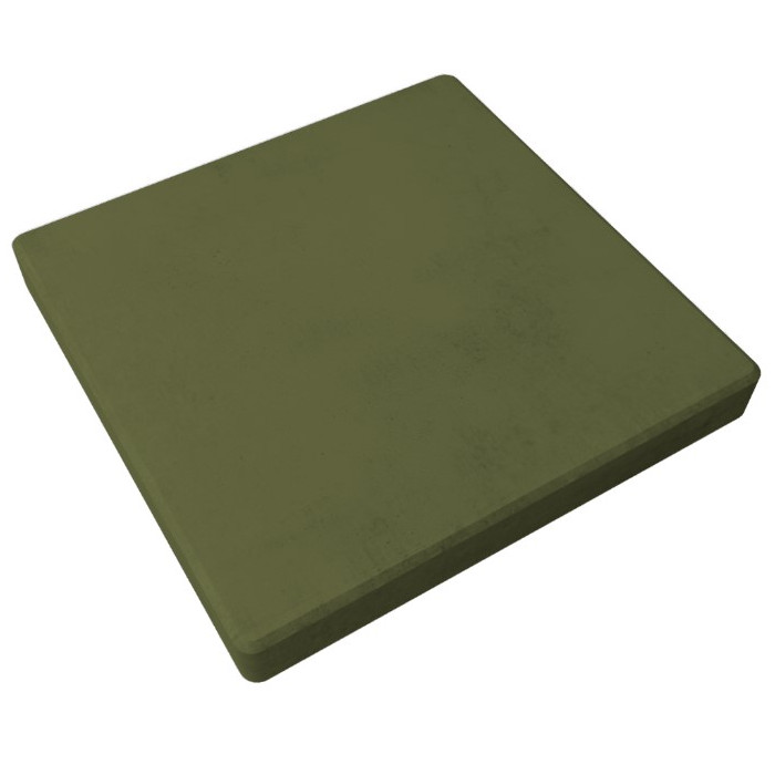 Квадратная тротуарная плитка 400х400х50 Зеленый